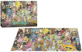 Rick and Morty Friends and Family Puzzle 750 Pieces - Gamestop Exclusive - £42.72 GBP