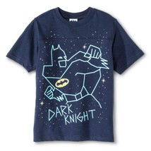 NWT Batman Boys&#39; Dark Knight Youth Size XS, XL Blue Pullover Tee Shirt - £10.18 GBP