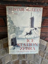 Ice Station Zebra Intrigue &amp; Suspense Vintage Book 1963 Alistair MacLean HCDJ - £18.56 GBP