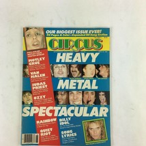April 30,1984 Circus Magazine Heavy Metal Spectacular Billy Idol Van Halen Ozzy - £21.25 GBP