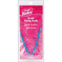 Susan Bates 16-Inch Silvalume Circular Knitting Needle, 5mm - $7.50