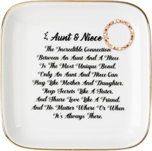 Aunt Birthday Gifts from Niece Mother&#39;s Day for Aunt and Niece Ceramic R... - £16.35 GBP