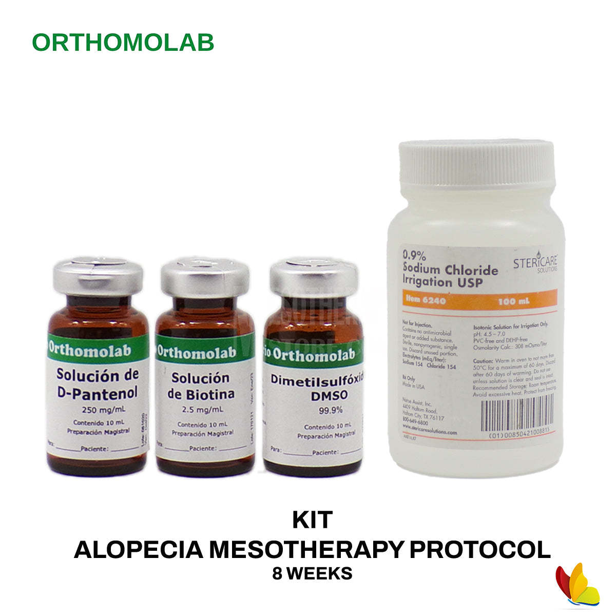 Primary image for Kit Alopecia Mesotherapy Protocol Biotin - D Panthenol