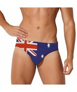 Mondxflaur Australian Flag Swim Briefs Sexy Swimming Trunks Quick Dry At... - $374.21 MXN