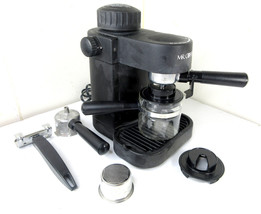 Mr. Coffee Expresso Cappuccino Steam Coffee Maker ECM10FP + Extra Filter Holder - £31.61 GBP