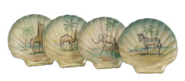 Zeckos Set of 4 Animal Decorative Plates 10 Inch Diameter - £79.13 GBP