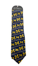 NWT Ralph Marlin RM Sport University of Michigan Tie Necktie Vintage 1999 - £9.62 GBP