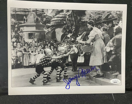 Jerry Maren Autographed 8.5 x 11 Photograph WIZARD OF OZ MUNCHKIN JSA RARE - £14.74 GBP