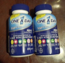 2 One A Day Men&#39;s Complete Multivitamin Tablets - 200 Ct. (ZZ56) - £28.53 GBP