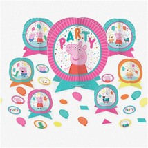Peppa&#39;s Fun-tastic Confetti Fiesta - 27-Piece Party Centerpiece Kit! Vib... - $40.58