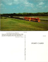 Train Railroad NI1 CF7 Locomotive Pair 1501 New Iberia 1500 Patoutville Postcard - £7.39 GBP