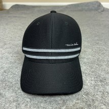 Travis Mathew Mens Hat Small Flex Black Gray Golf Outdoor Sports Spellou... - $26.25 CAD