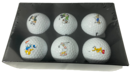 Disney Nike golf balls 6 pack Mickey Mini Donald Daisy Goofy and Pluto! - £12.65 GBP