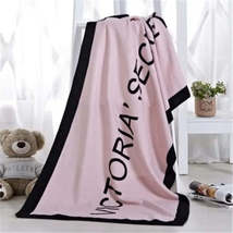 Beach Chic Letter Pattern Towel - £15.77 GBP