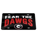 Georgia Bulldogs Fear the Dawgs License Plate - $50.91 CAD