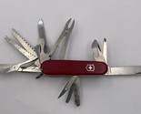 VICTORINOX OFFICER SUISSE ROSTFREI SURVIVAL SWISS ARMY KNIFE TOOLS - $94.95