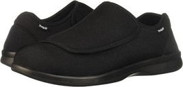 Propet Womens Cush N Foot Stretchable Shoe-Black-X-Wide- Size 6 - $79.95