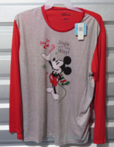 NWT Disney Mickey Mouse Jingle All The Way XL Nightshirt (C1A1) - £13.44 GBP