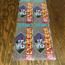 Excalibur hotel and casino Las Vegas advertising pamphlets movie photo p... - $26.96 CAD