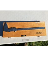 Mitutoyo Vernier nib-jaw stainless caliper 160-125 for 0-300mm (12&quot;) w/case - $73.00