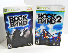 Instruction Booklet Manuals Only Lot of Two Rock Band / Rock Band 2 No Game - £10.18 GBP