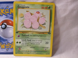 1999 Pokemon Card #52/64: Exeggcute - Jungle - 1st Edition - £3.96 GBP