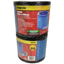 2 GENUINE Shop-Vac Ultra Web Cartridge Filter Hang Up Vacs 9039700 Blue ... - £47.18 GBP