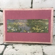 Vintage Claude Monet Water Lilies Stationary Set 20 Pages W/Envelopes Ca... - £15.78 GBP