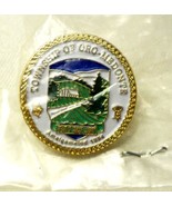 Lapel Cap Hat Pin Town Of Oro Medonte - $3.55