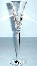 Waterford LISMORE JEWELS Clear Diamond Crystal Toasting Flute 12&quot;H #149722 New - £93.80 GBP