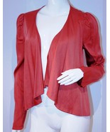 PINK MARTINI Rustic Orange CARDIGAN Top Long Sleeve ( M ) - $162.36 CAD