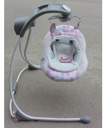 Ingenuity Baby Swing Hooks up to your phone for monitoring - $987.48 MXN