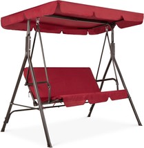 The 2-Person Outdoor Patio Swing Chair By Best Choice Products Is, And Backyard. - $142.96