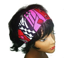 5 Pcs Assorted African Fabric Ankara Print Cotton Hair Band Headband -Mixed - $25.00