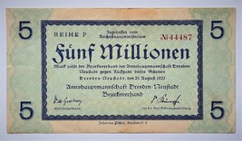 Germany Zwidau 1923 5000000 (five million) mark #127600 - £6.01 GBP