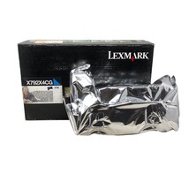 NIB Lexmark X792X4CG (X792) Extra High-Yield Toner Cyan Open Box - $123.74