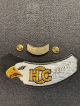 Harley Davidson HOG metal Pin Rocker Patch 1997 H.O.G. - £11.28 GBP