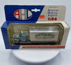 Vintage American Highway Legends Smucker&#39;s Truck 1:64 Peterbilt 260 #L53102 - £10.89 GBP