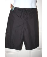 NWT Mens - Hang Ten - BLACK - Full Board Swim Short - SIZES 32 &amp; 34 - £6.30 GBP