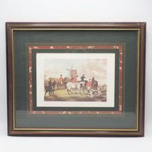 Vintage The Meet Lithograph By W Shayer Engraved By C.R. Stock Framed - £89.95 GBP