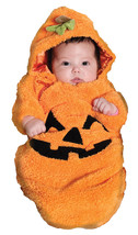Underwraps Baby&#39;s Pumpkin Bunting, Orange/Black, Infant - £77.15 GBP