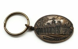 Mount Vernon George Washington Home House Raised Keychain Metal - £7.87 GBP