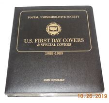 56 US FIRST DAY AND SPECIAL COVERS, 1988-1989 POSTAL COMMEMORATIVE SOCIETY - $299.42