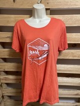 NWOT Huk Swordfish Coral T-Shirt Woman&#39;s Size XL KG JD - £10.90 GBP