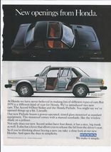 1979 Honda Prelude Print Ad Automobile Car 8.5" x 11" - $19.75
