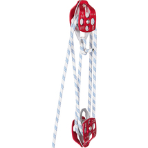 VEVOR Double Pulley Block &amp; Rope Kit 1/2 inch x 98 ft Dual Pulley Riggin... - $63.90