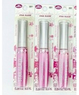 Lip Smacker Star Gaze Lip Gloss Strawberry Pink Lot of 3 Vintage Sheer 0... - $35.75