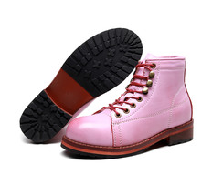 Winter Women&#39;s Fashion Boots Genuine Leather Retro High-end Boots Leisure Ankel  - £79.08 GBP