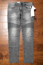 Armani Exchange A|X $210 J27 Men&#39;s Skinny Biker Med Gray Stretch Cotton ... - $65.99