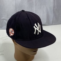 New York Yankees Hat Cap Mens Navy 100% Wool New Era 9Fifty SnapBack Bas... - £16.72 GBP